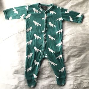 Kate Quinn Organics Fox Footie 0-3 months